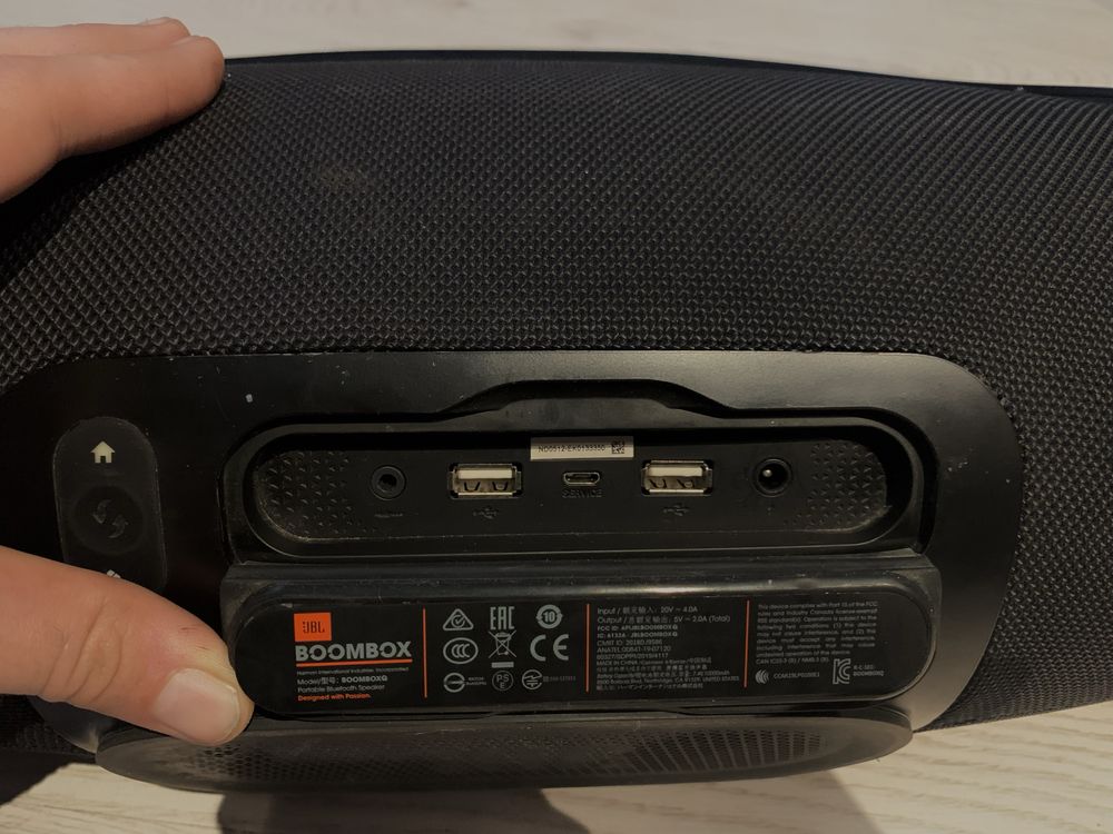 JBL BOOMBOX Oryginał + Zasilacz (Nowa Bateria)