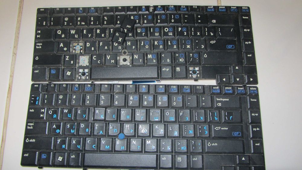 hp 8510 w p клавіатура 451020 - 001 USA