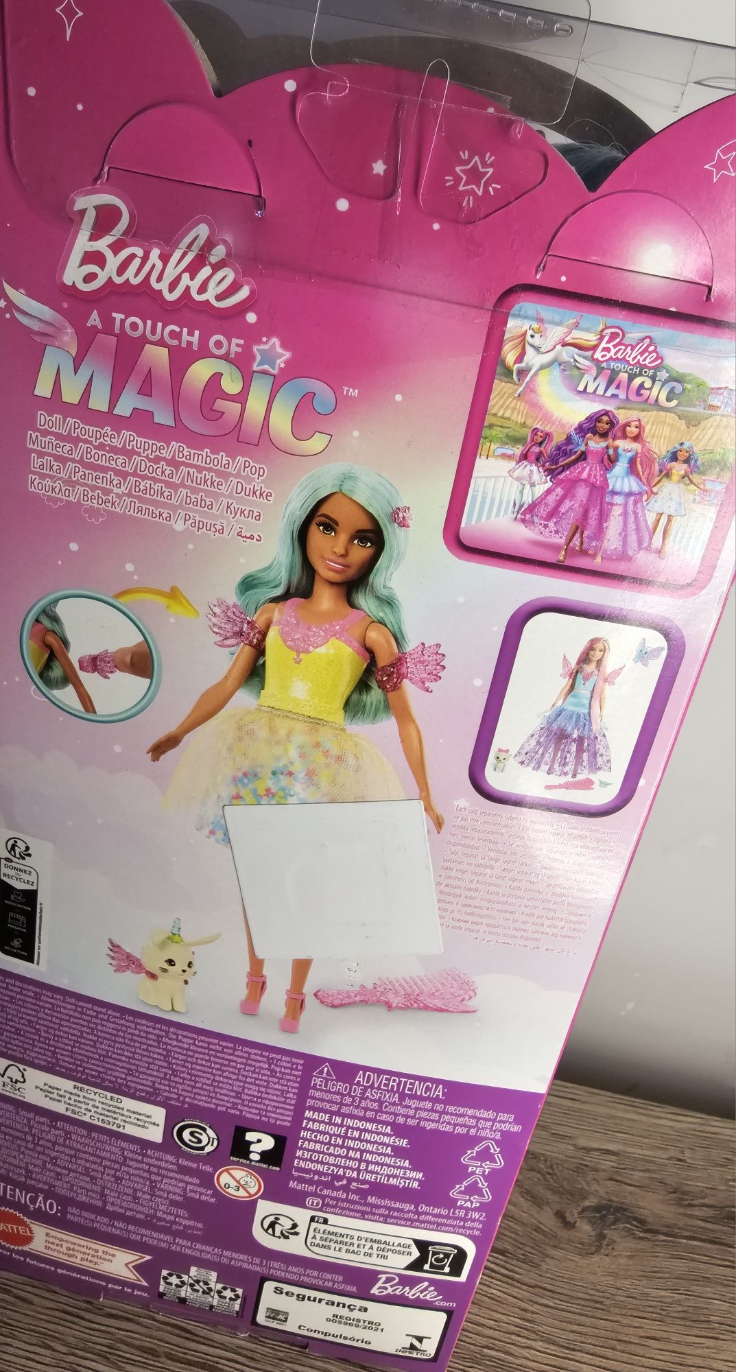 Lalka Barbie Magic plus zwierzątko szczypta magii Teresa