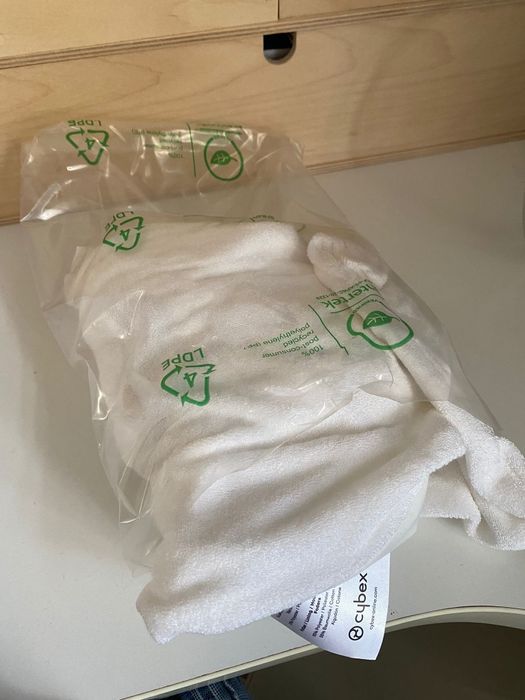 Pokrowiec Letnia tapicerka do fotelika Cybex Solution S/S2 I-FIX biały