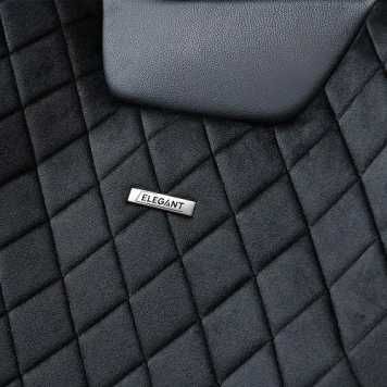Чохли на сидіння авто 3D Elegant з алькантари Premium накидки на салон