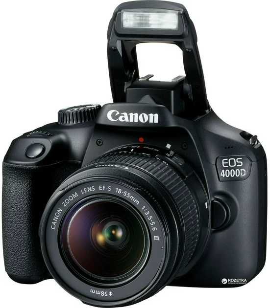 Цифрова фотокамера Canon EOS 4000D ef s 18-55