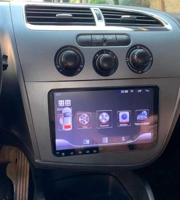 (NOVO) Rádio 2DIN 9" • SEAT Leon 1P • Toledo • Altea • Android 2+32GB