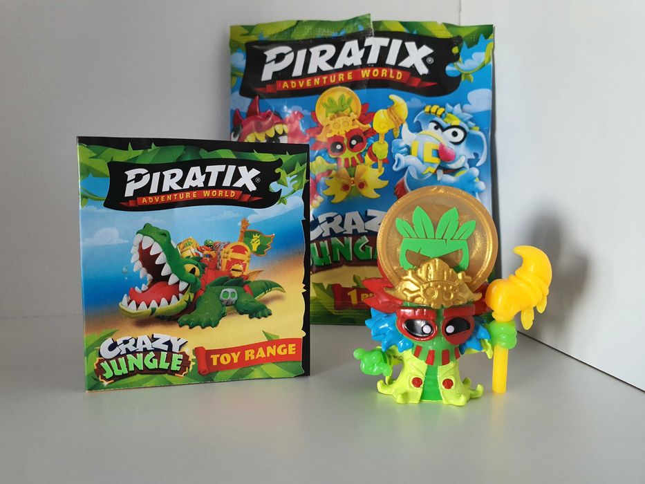 WILD MASK Piratix ULTRA rzadki ULTRA Rare Crazy Jungle MASKA