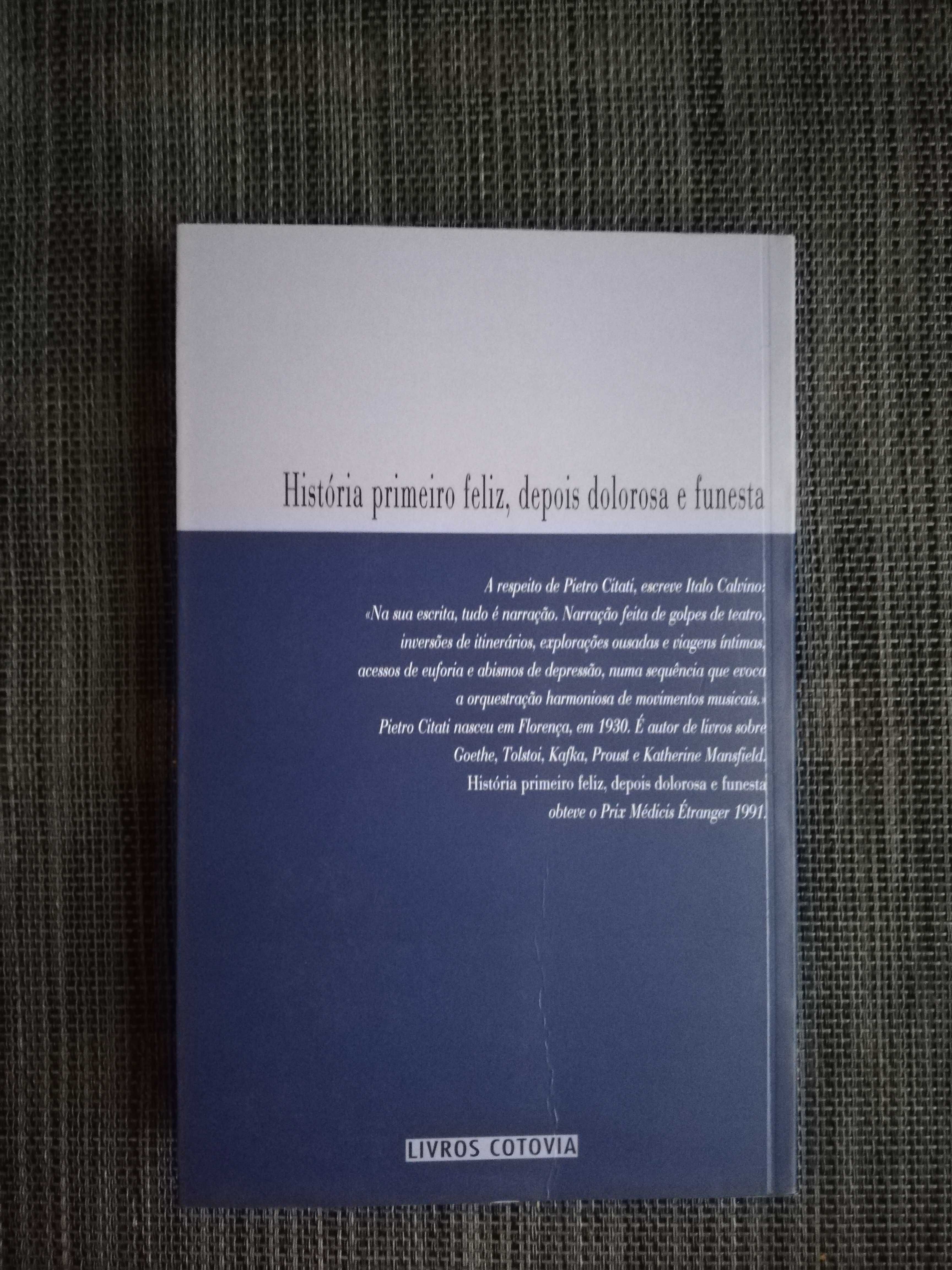 História primeiro feliz, depois dolorosa e funesta - Pietro Citati