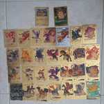 Vendo cartas douradas pokémon