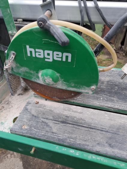 Maszyna do cięcia płytek wodna Hagen