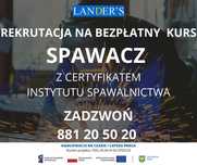Rekrutacja na BEZPŁATNY kurs spawacz z certyfikatem
