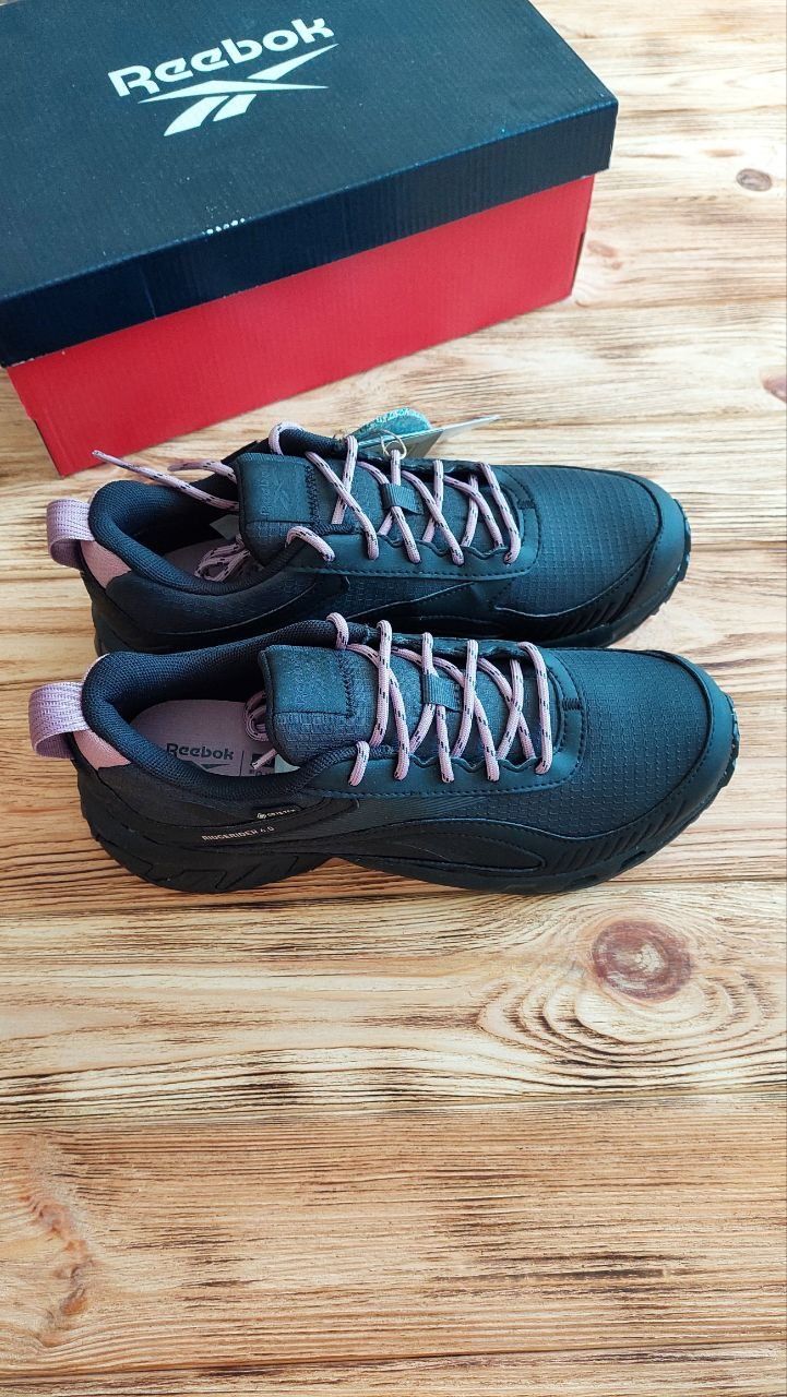 Оригінал!!!Кросівки жіночі Reebok Ridgerider 6 GTX Black Purple Grey