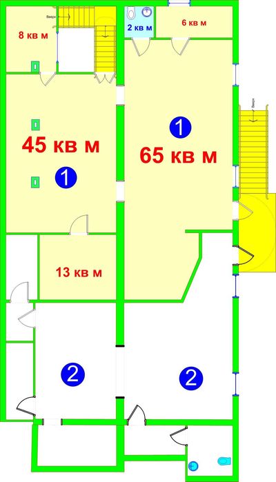 140 м2 приміщення вільного призначення 2-й Метро Героїв Дніпра/Оболонь
