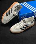 Aluminum Black\Piłka ręczna*adidas nowy UnisexTrampki.37