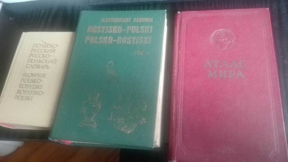 Słowniki Polsko-Rosyjskie,Atlas 1963