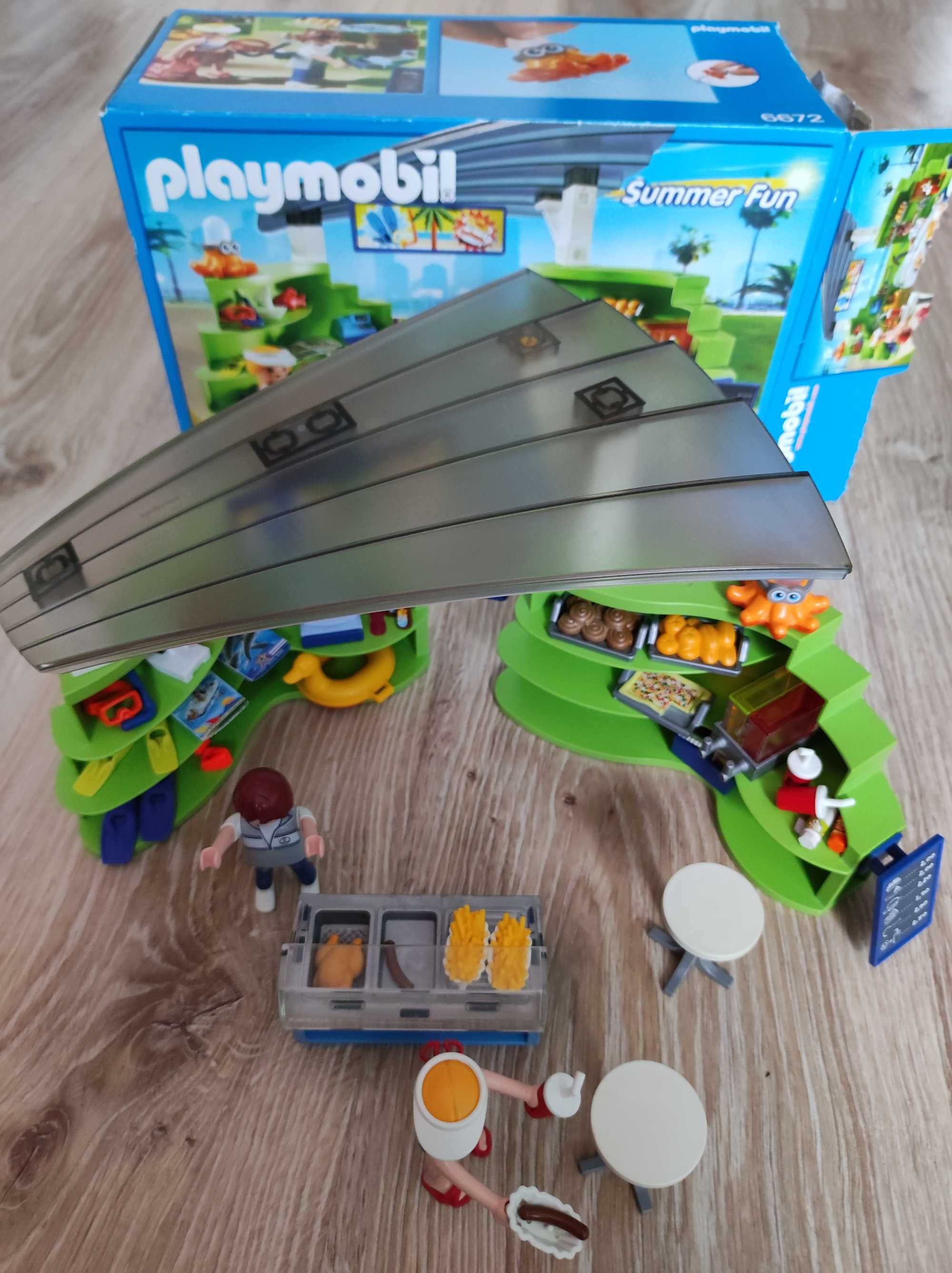 Zestaw Playmobil 6672 - Sklep z przekąskami