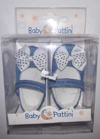 Buciki niechodki Baby Pattini r.17