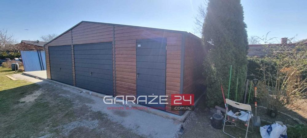 Garaż blaszany 9x6m*PRODUCENT* profil*WYBIERZ JAKOŚĆ* całe ŁÓDZKIE*