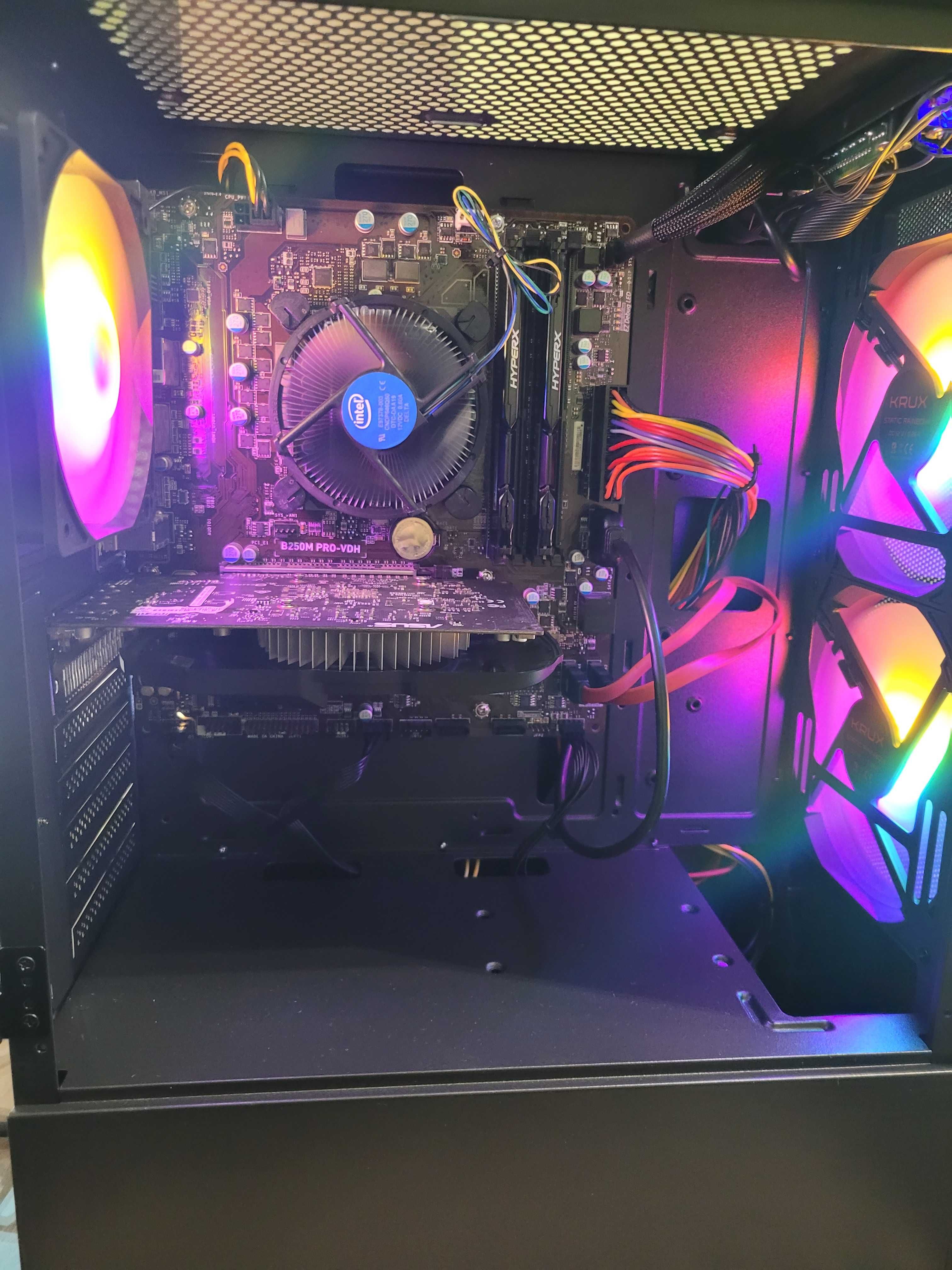 Komputer gamingowy i7 7700, MSI B250M, SSD M.2 NVMe, 16GB, W10