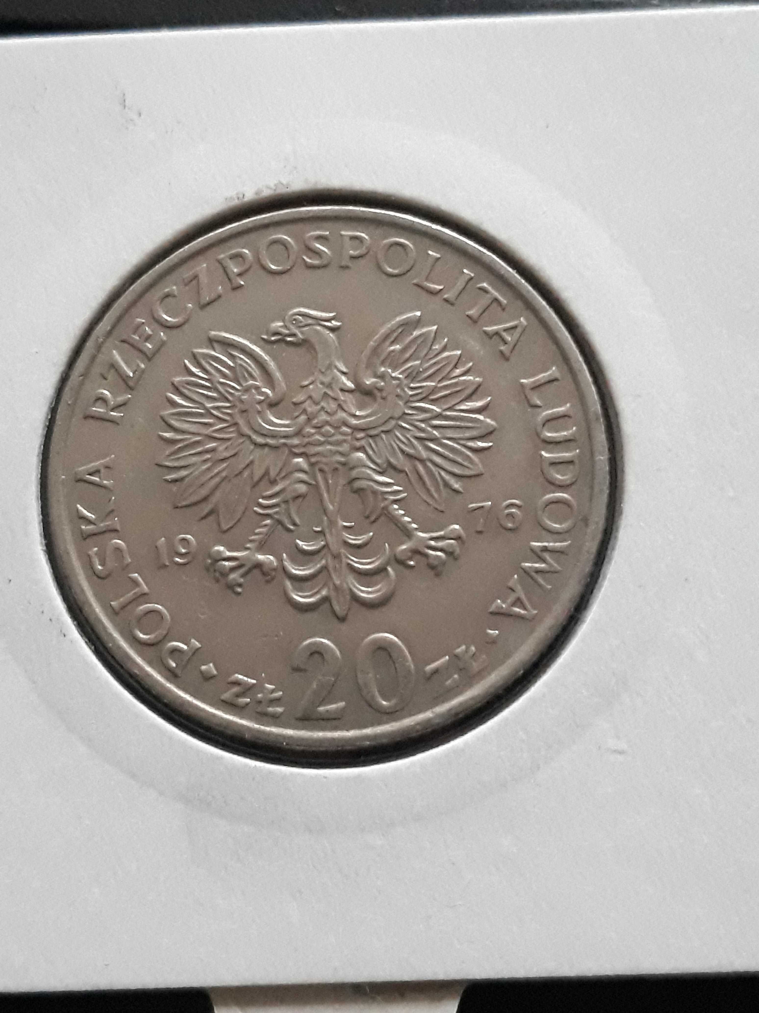 20 zł M. Nowotko 1976 r.  Bez znaku - mennicze