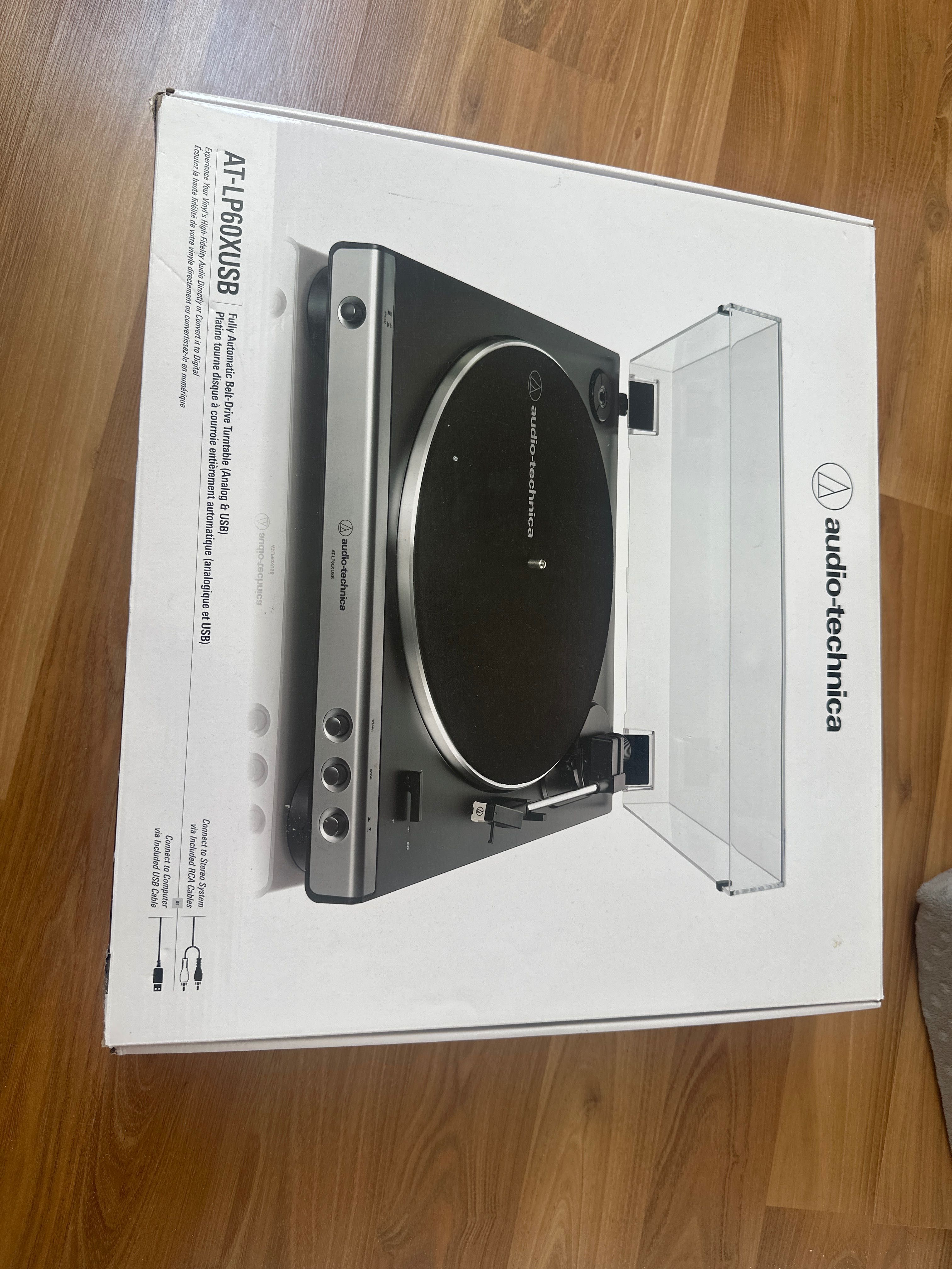 Gramofon AUDIO-TECHNICA AT LP60XUSB Czarny, Automatyczny