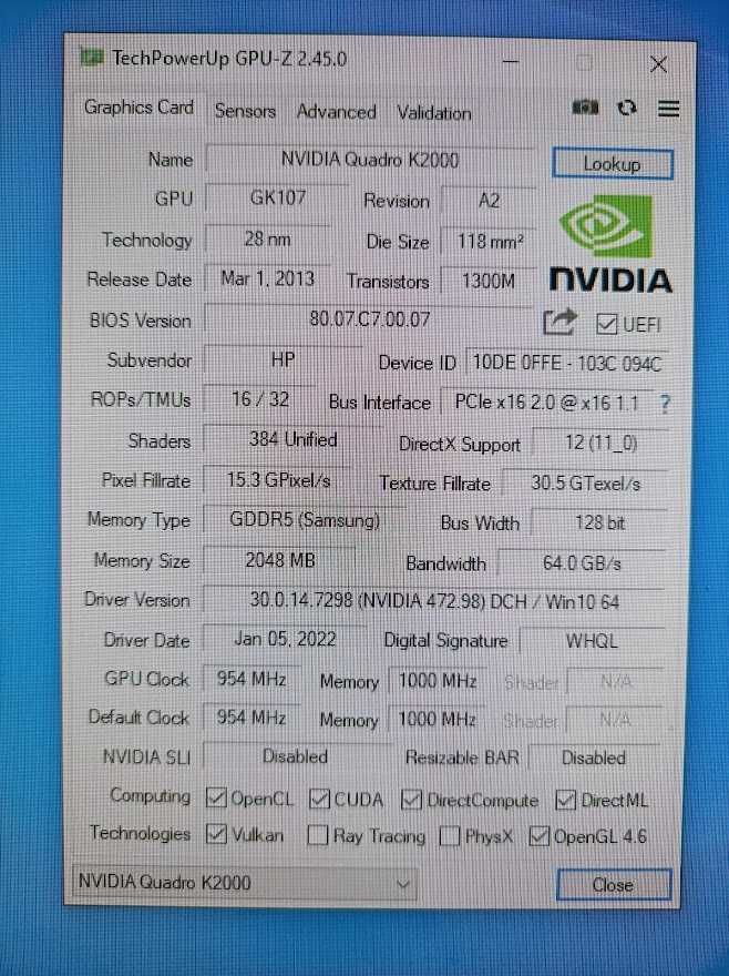 Компьютер HP Z420 Xeon E5-1650/32GB/2Tb/NVIDIA Quadro K2000 2gb