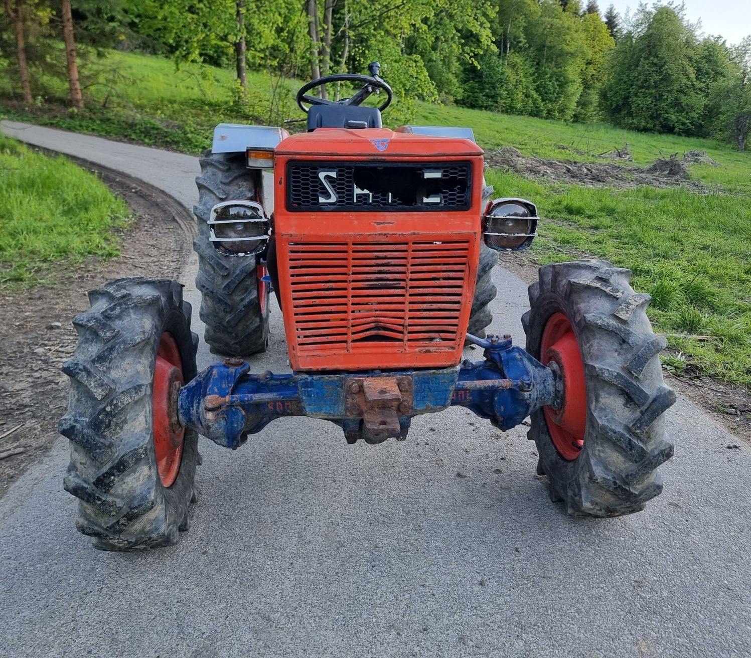 Ciągnik Same Sirenetta 35. Napęd 4x4, 35KM, Pełzaki, do rejestracji