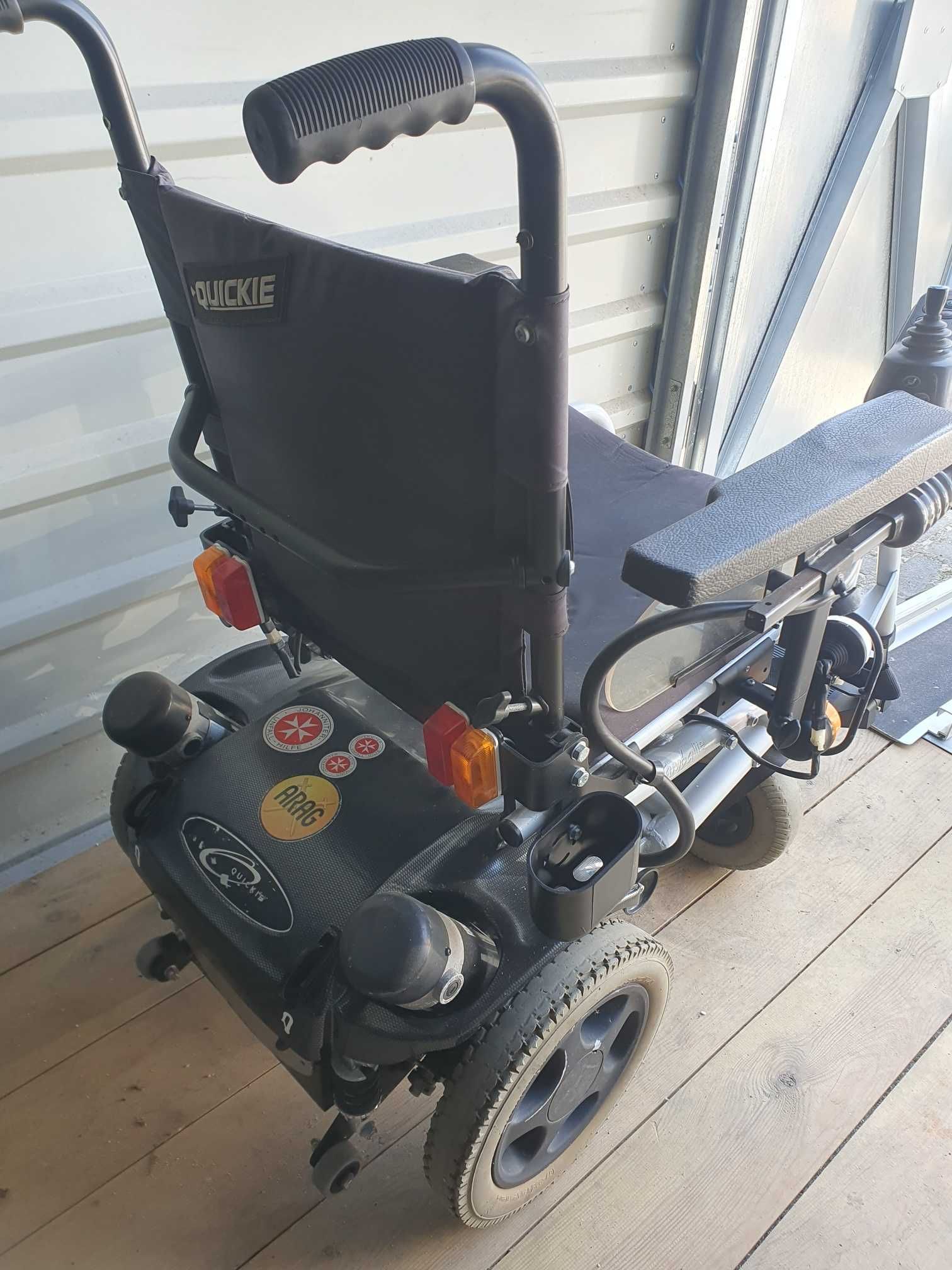 wózek inwalidzki elektryczny quickie samba lite siedzisko 46 cm - 21