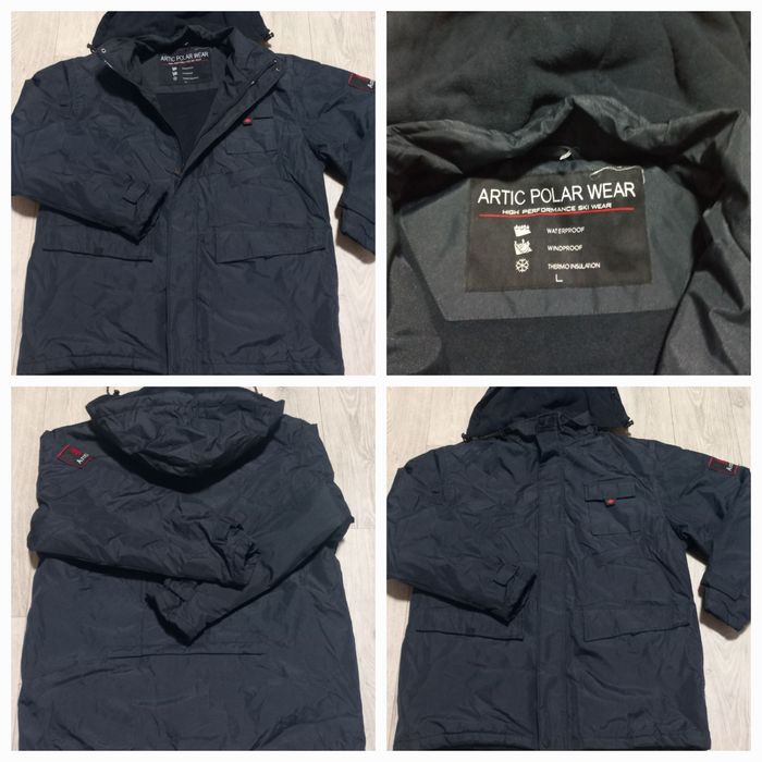 Куртка Рабочая Зимняя ARTIC.  XL. Ветростойкая,  Водонепронецаемая,  С