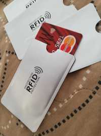 Protector cartões contactless RFID NFC Multibanco Crédito Débito NOVO