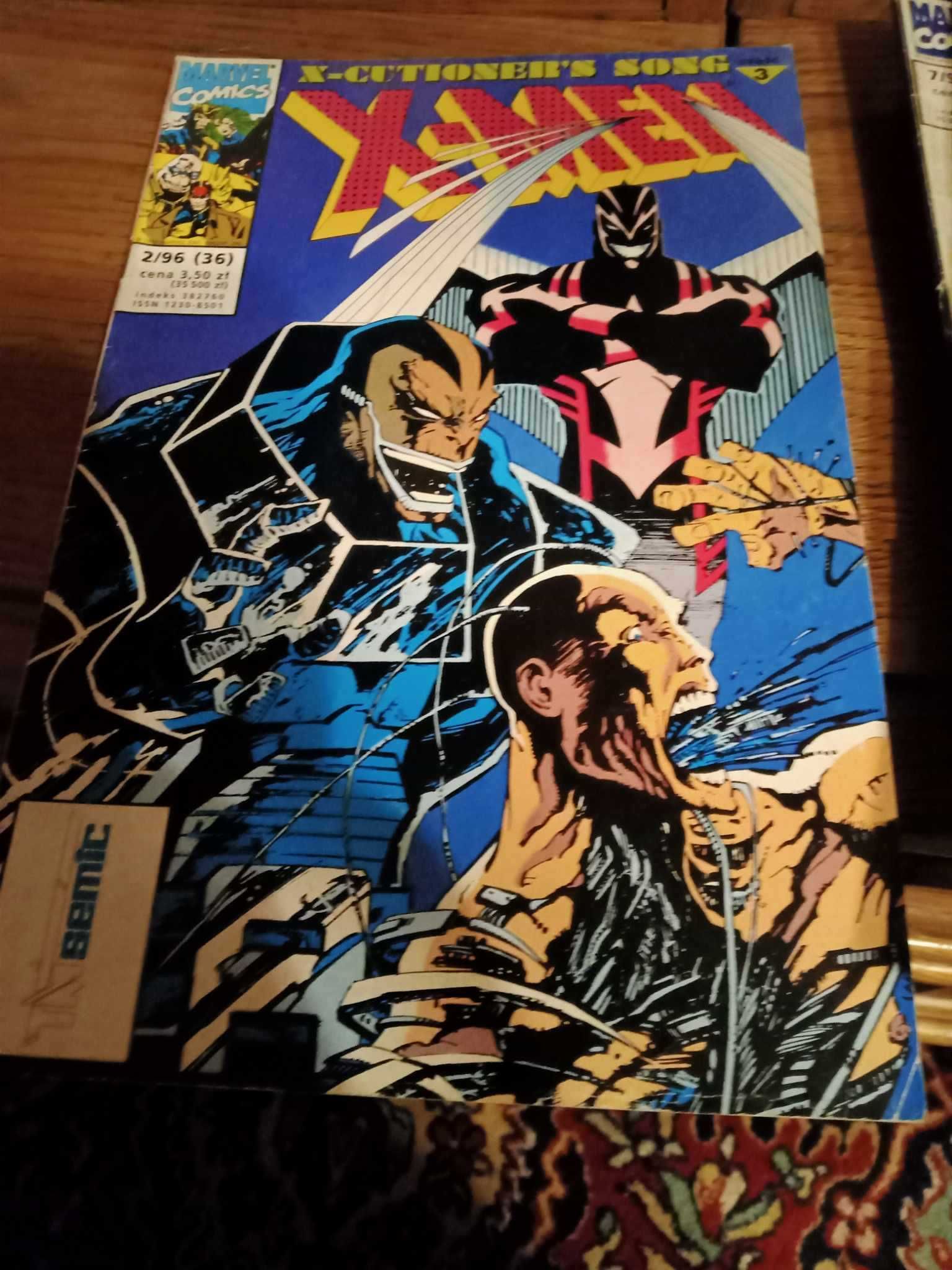 Komiksy X-MAN rok 1996