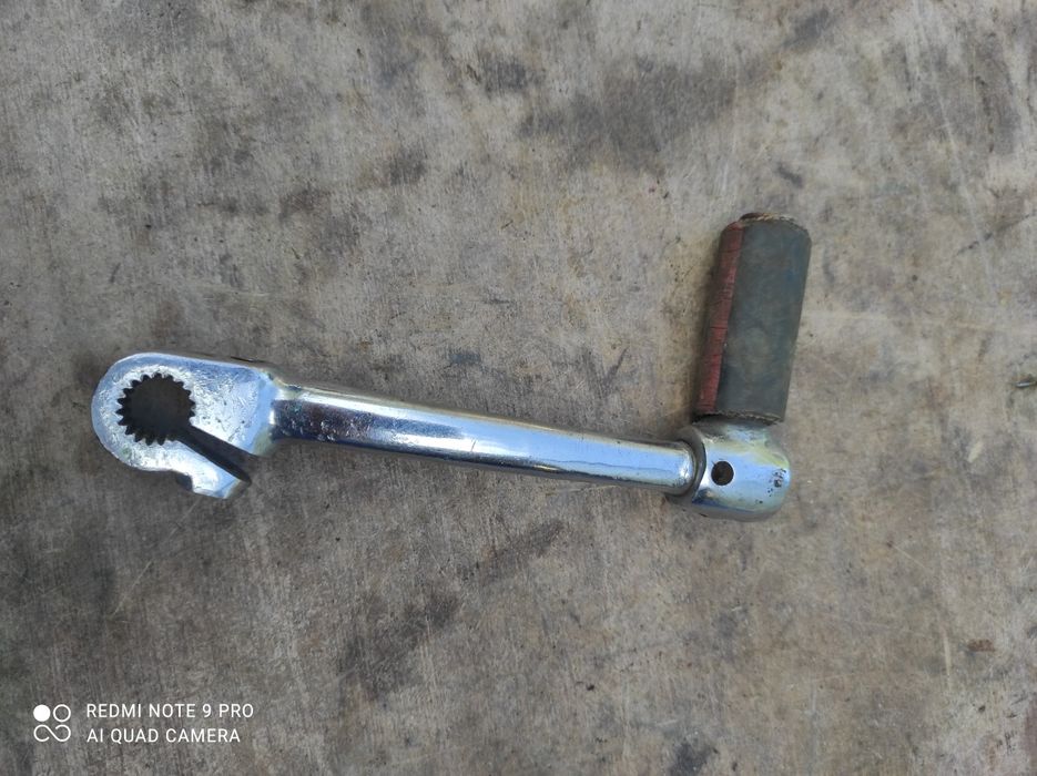 Dźwignia kopka starter Romet Komar ogar motorynka kadet oryginał 14.25