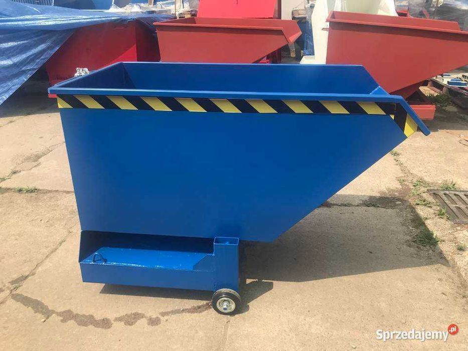 Koleba Samowyładowcza Na Kołach PMMC 400L-Małe Przestrzenie KONTENER