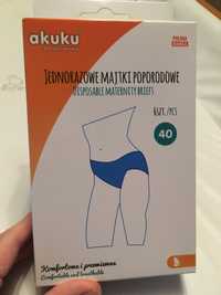 Jednorazowe majtki poporodowe rozm. 40