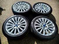 5x108 Felgi Aluminiowe Alufelgi 17 Koła Letnie Lato FORD MONDEO MK3 MK4 CMAX FOCUS VOLVO Legnica ALU-RAD 5mm 215/50