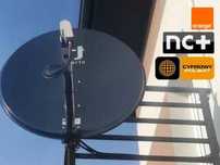 Montaż, ustawienie anteny satelitarnej TV SAT naziemnej Skarżysko