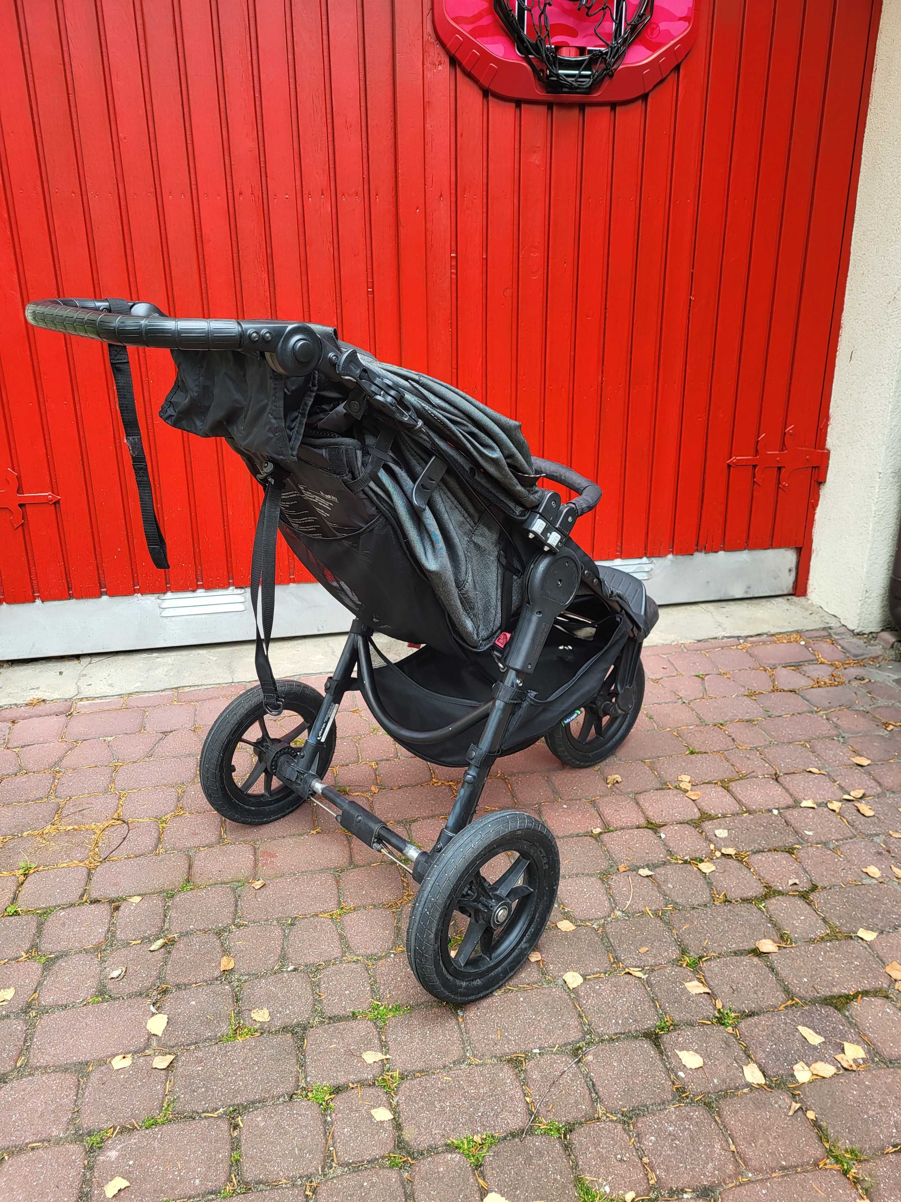 Wózek Baby jogger City Elite spacerówka + gondola + dodatki