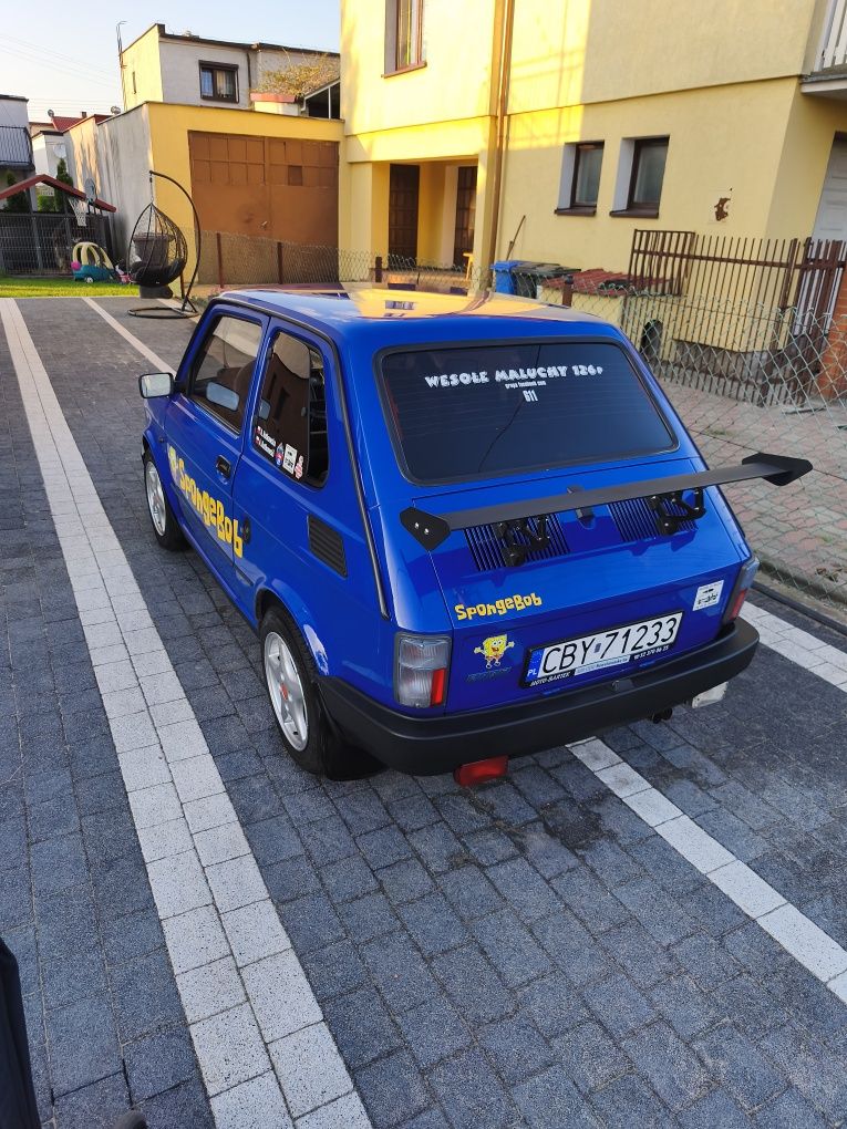 Fiat 126p SpongeBob