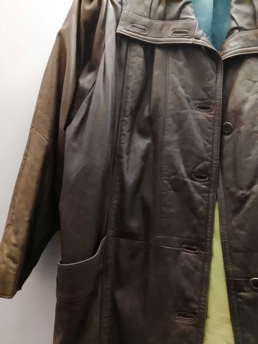 Casaco em pele senhora