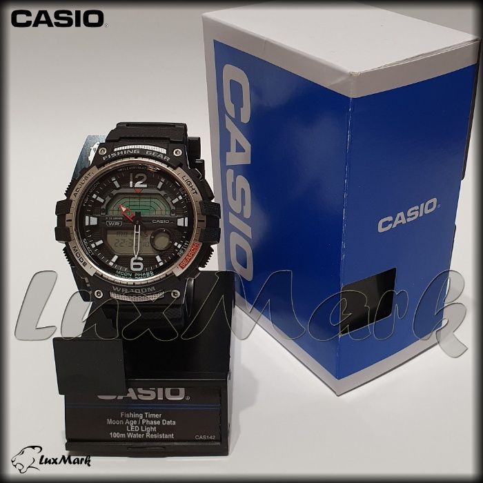 Мужские часы Casio WSC-1250H-1AV WSC-1250H-3A с таймером рыболова