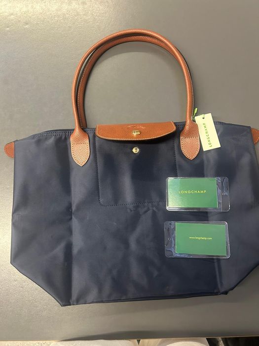 Mala Longchamp Le Pliage – Azul Marinho (Nova)