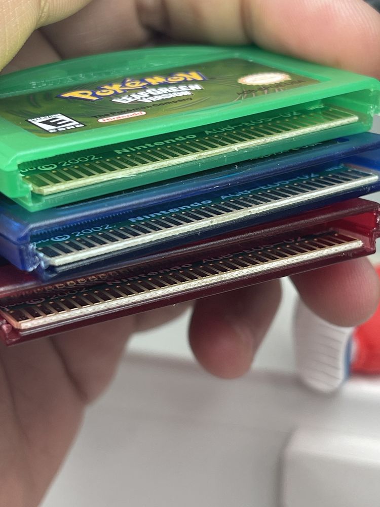 Jogos Pokémon gameboy advance