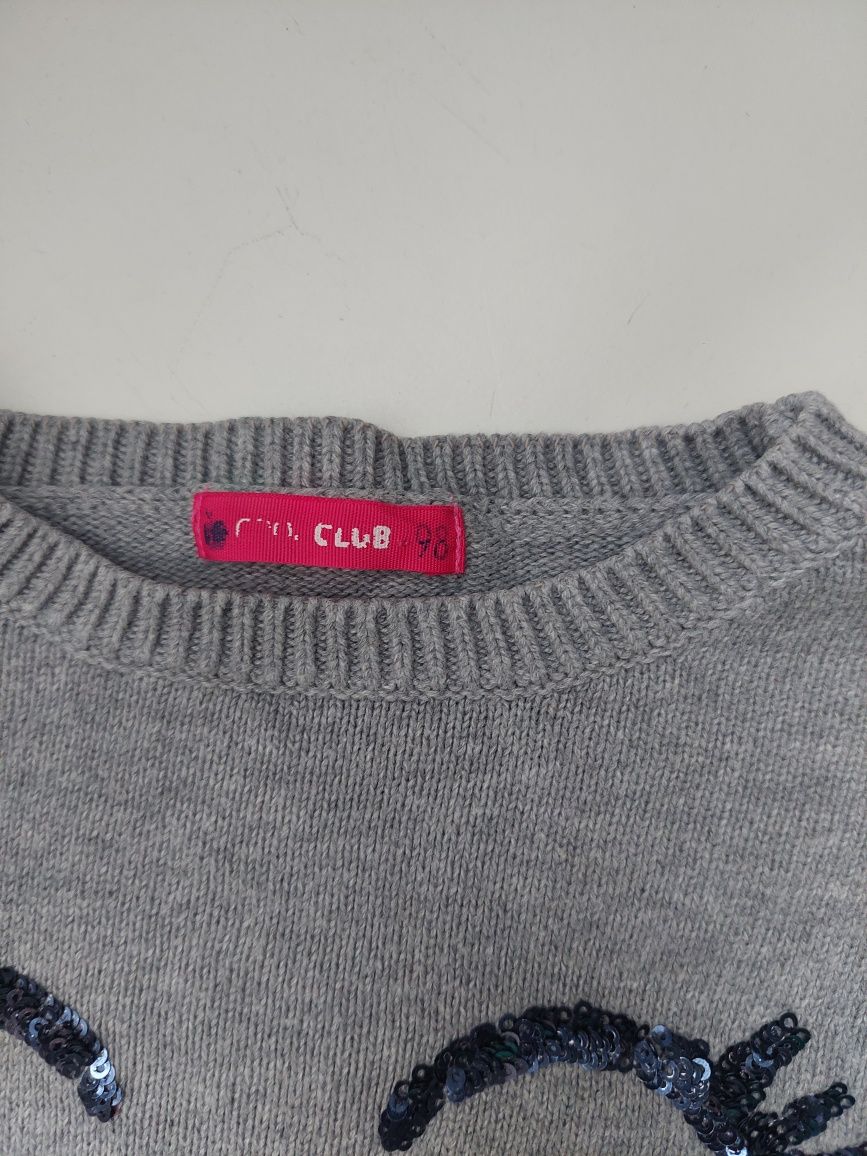 Cool club sweterek dziewczęcy 98