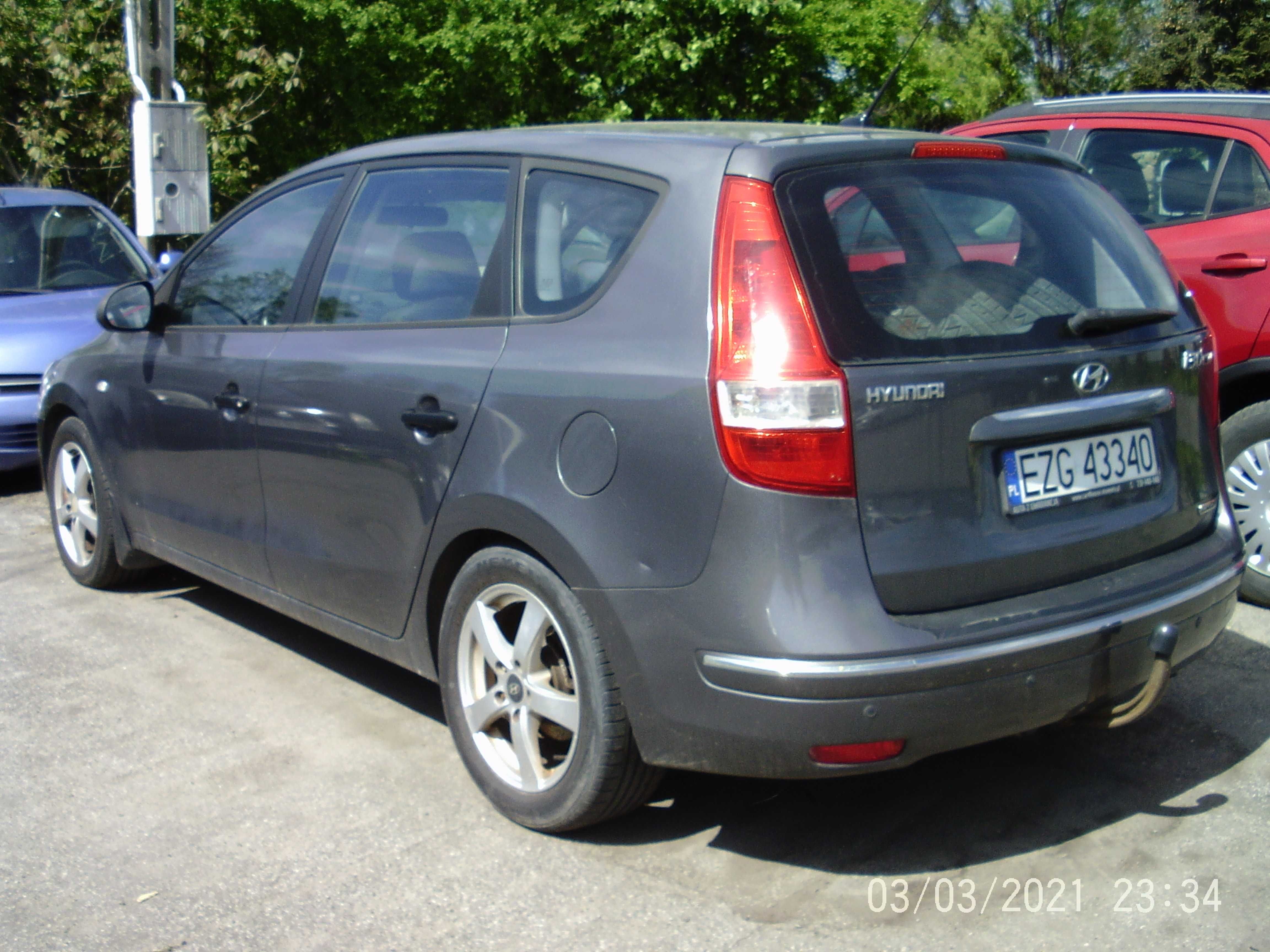 Silnik kompletny 1,6 crdi Hyundai I30 2008r.