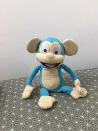 IMC Toys Funny monkey niebieska interaktywna małpka maskotka