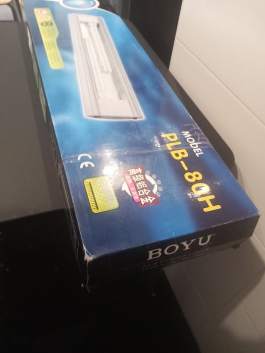 Calha iluminação aquário, 80cm, nova. Caixa ainda selada.