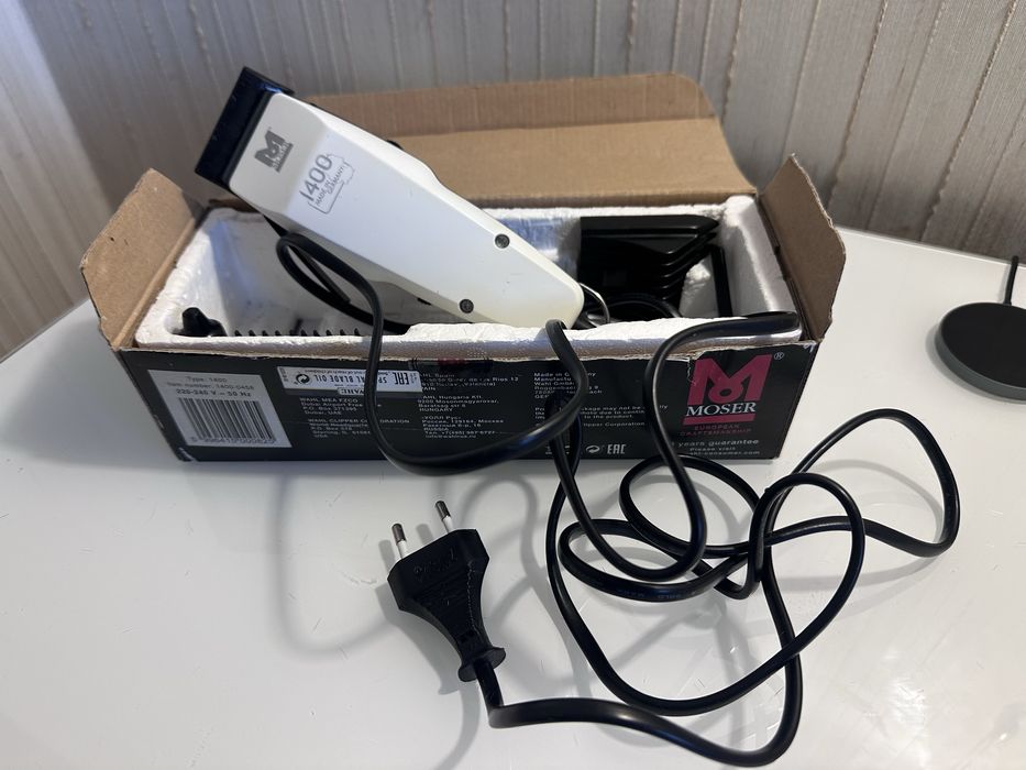 Машинка для стрижки Moser 1400 Silver Edition