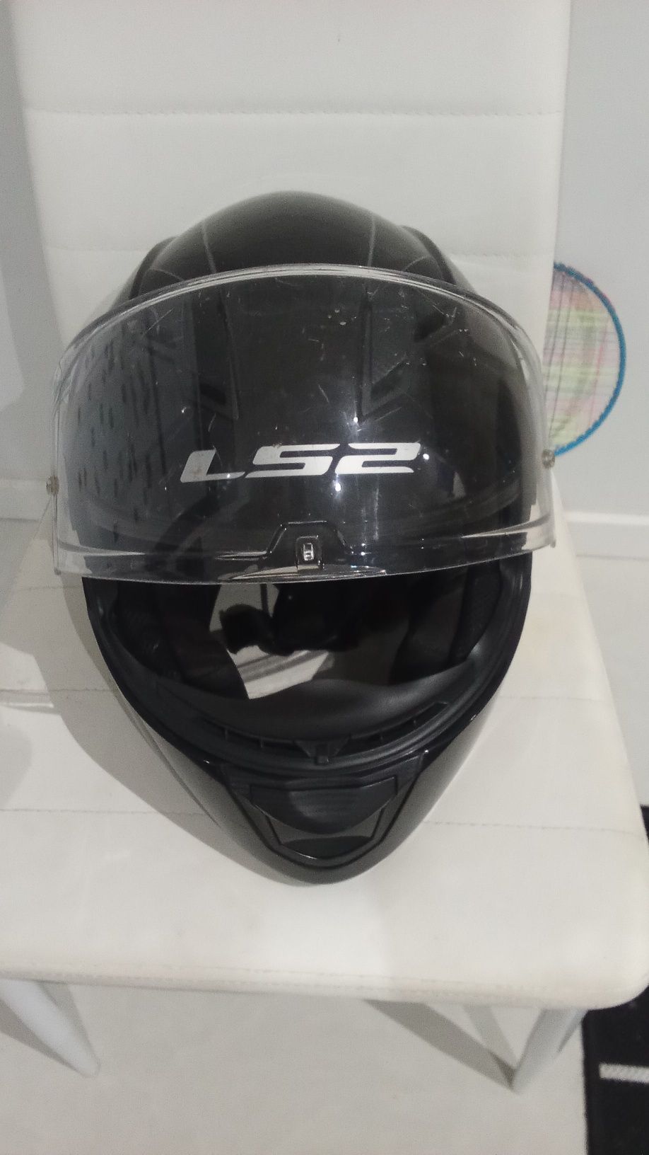 CAPACETE MOTAR LS2 Com Visor Moderno. Com 6 Fotos