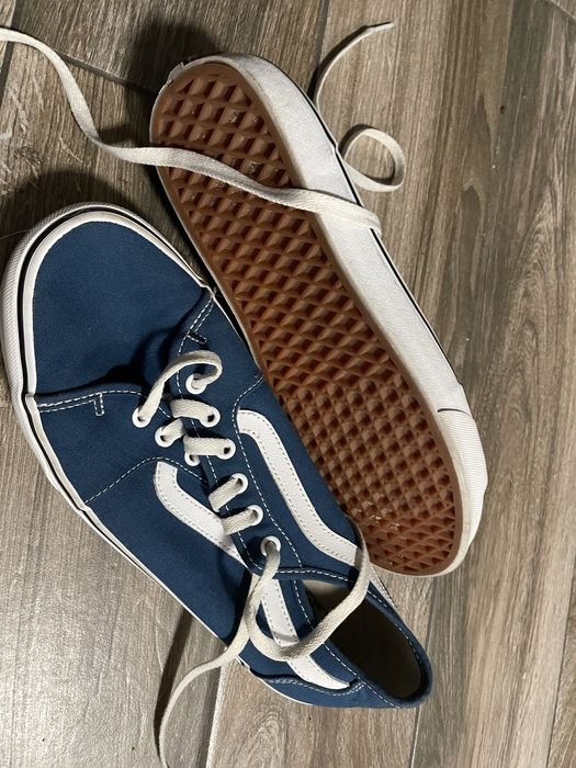 Vans trampki tenisówki niebieski granatowe 43 28cm 751505