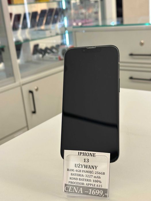 iPhone 13 256GB Bat 100% Topcase Vivo *Raty 0%*