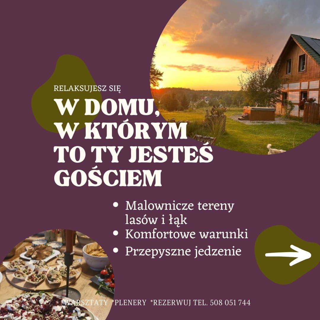Dom pod lasem - Abstrakcyjny Weekend & SPA