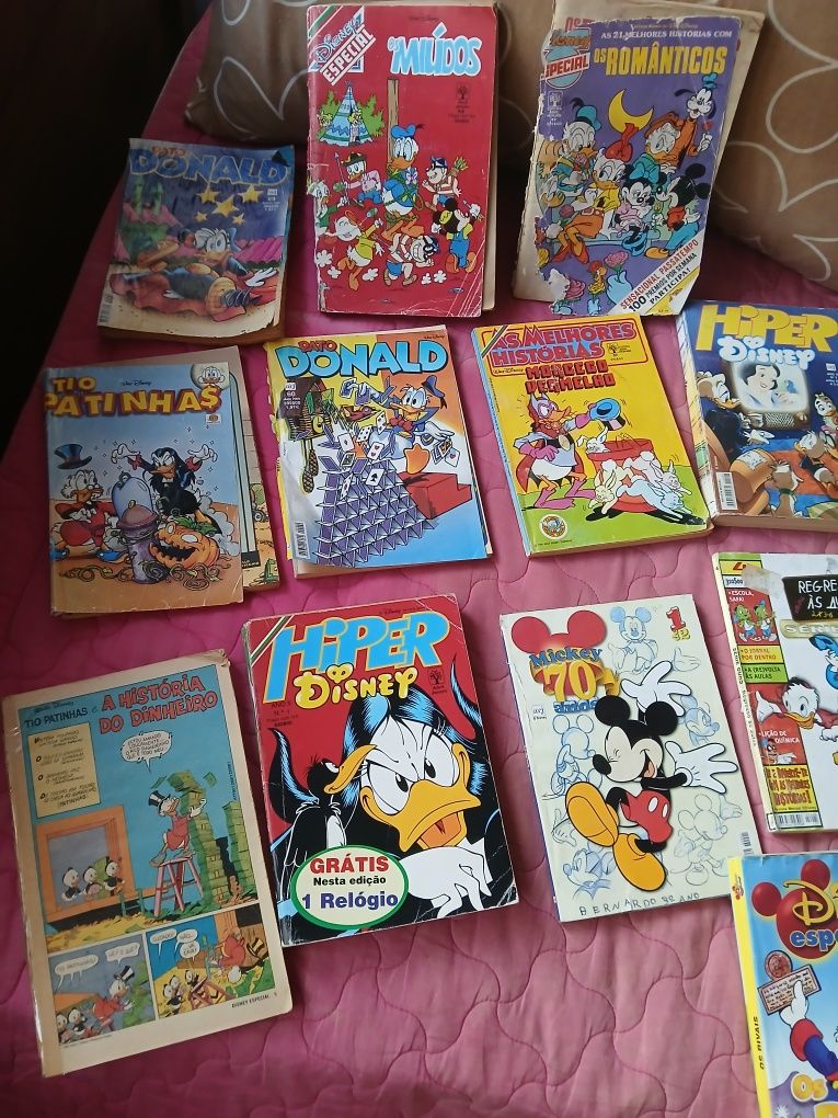 36 livros banda desenhada Walt Disney (alguns não estão bom estado)