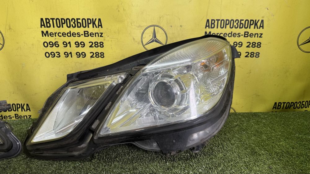Передні фари Mercedes W212 дорестайлінг галоген